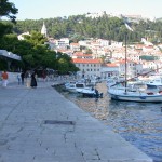 Hafenpromenade Kroatien